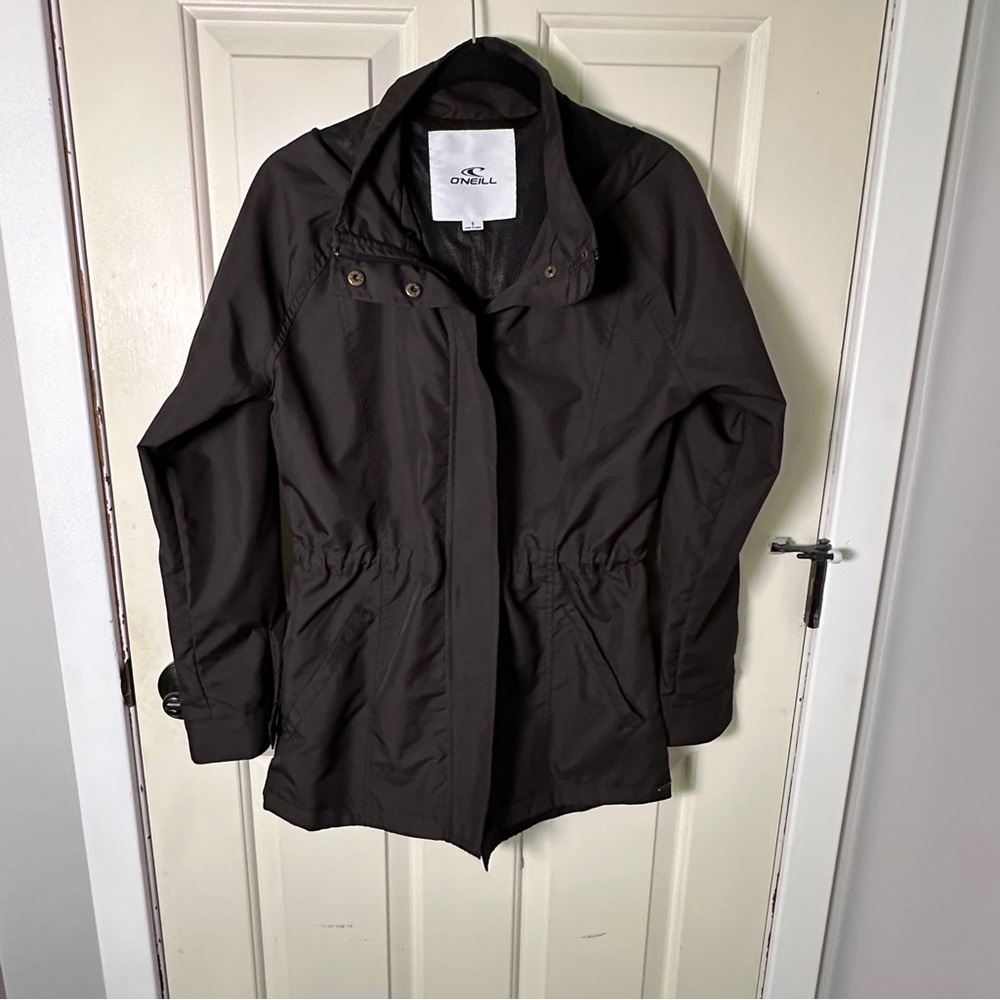 O'Neill Black Utility Jacket with Relaxed Fit